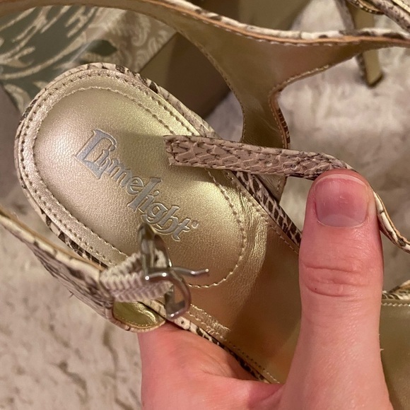 LIMELIGHT Snakeskin Heels - Picture 8 of 8